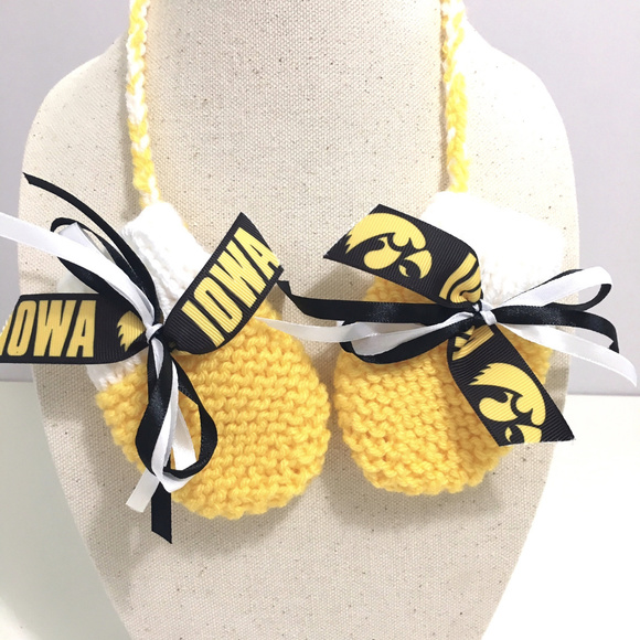 ZZs Other - University of Iowa HAWKEYES Baby Mittens